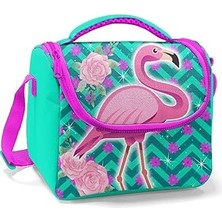 Nacario Coral High Renkli Flamingo Beslenme Çanta (Thermo) 11835