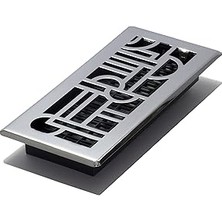 Nacario Grates ADH410-C Deco Kat Kaydı, 4X10, Krom