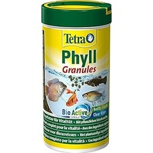 Nacario Tetra Phyll Granules – Tüm Bitki Yiyen Süs Balıkları Için Balık Yemi, Hayati Önem Taşıyan Lifli Gra