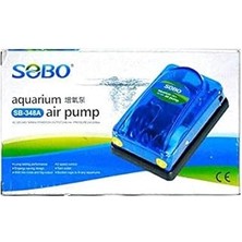 Nacario Sobo Çift Çıkışlı Hava Motoru SB-348A 3W 2X4LT/DAK