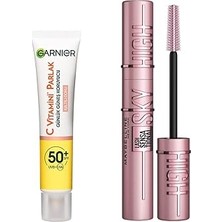 Nacario C Vitamini Parlak Günlük Uv Korumalı Güneş Yüz Kremi SPF50 Işıltılı Doku 40ML &