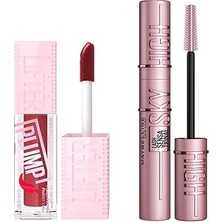 Nacario New York Lifter Plump Dudak Parlatıcısı- 006 Chili & Lash Sensational Sky High Maska