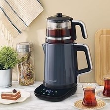 Nacario Aryıldız Prime Çay Makinesi Antrasit
