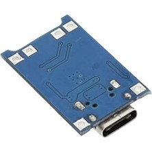Nacario Robotistan TP4056 Type-C 1s 3.7V Lipo, Li-Ion Pil Şarj Devresi