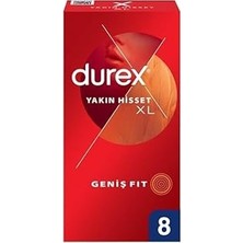 Nacario Durex Yakın Hisset 8 Xl Prezervatif