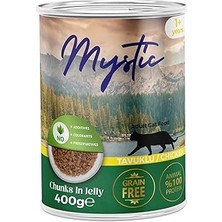 Nacario Mystıc Yetişkin Tavuklu Jöleli Konserve Mama 400 gr