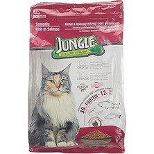 Nacario Jungle Somonlu Sterilesed Kısırlaştırılmış Maması, 1.5 kg