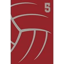 Nacario Independently Published Volleyball Jersey Number Journal