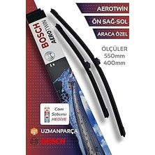 Nacario Hyundai Accent 2006-2012 Muz Tipi Aerotwin Ön Silecek Takımı