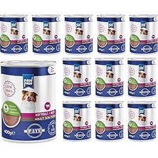 Nacario Pawpaw Yetişkin Biftekli Pate 400 gr x 12 Adet