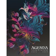 Nacario Agenda Scolaire 2023 2024 Hebdomadaire Fleurs Couleur Gamer: Agenda Semainier 2023 2024 Scolaire