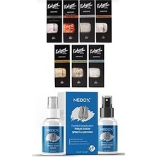 Nacario Kalyon Tırnak Bakım Seti 7 Li + Nedox Tırnak Bakım Spreyi Losyonu 50ML+50ML