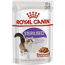 Nacario Gravy Sterilised Kısırlaştırılmış Yaş 85 gr