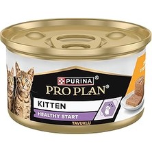 Nacario Purina Plan Yavru Kediler Için Tavuklu Yaş Konserve 85GR x 24 Adet