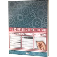 Nacario Mein Projektplaner / Planen, Umsetzen, Auswerten! / 122 Seiten, Register, Kontakte Uvm. / PR201 "za