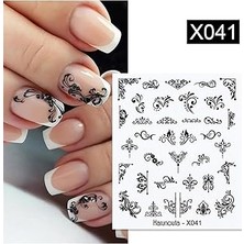 Nacario Tırnakmania Su Transferli Nail Sticker X041 (49831-41) 3903