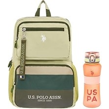 Nacario U.s. Assn. U.s. Polo. Assn. Unisex Okul Çanta Seti PLSET2417813,HAKI Tek Ebat