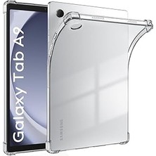 Nacario Galaxy Tab A9 X110 X115 Kılıf Darbelere Dayanıklı Şeffaf Kapak Renksiz