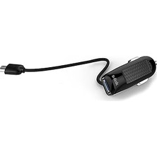 Nacario S-Link SLP-130 2100MA Çakmaktan USB + Micro 5pin Araç Şarjı