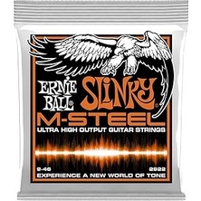 Nacario Ernie Ball Hybrid Slinky M-Çelik Elektro Gitar Telleri, Ölçü 9-46