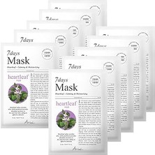 Nacario Ariul 7 Days Mask Heartleaf P - Yatıştırıcı & Nemlendirici Yaprağı Özlü Vegan Kağıt Maske