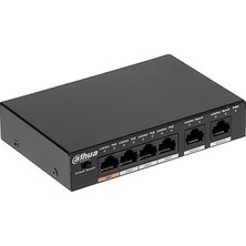 Nacario Dahua PFS3006-4ET-60 6port 4xfe-2xfe 60W Yöneti̇lemez Poe Swi̇tch