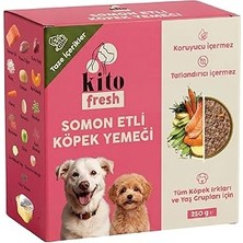 Nacario Kito Fresh Somon Etli YEMEĞI%100 Taze Içerikli Mama 250 gr