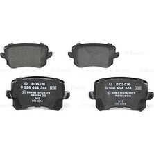 Nacario Volkswagen Tiguan Arka Fren Balatası 2008-2015 Takım