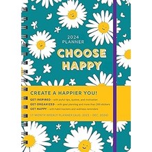 Nacario 2024 Choose Happy Planner: August 2023-DECEMBER 2024