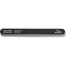 Nacario Momo Professional Törpü 100/180 Düz Oval Siyah