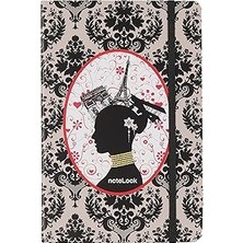 Nacario Notelook Scrikss Paris Çizgili Defter A5