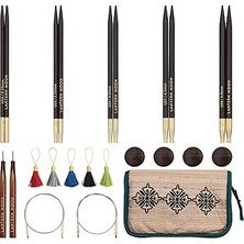 Nacario Lantern Moon Interchangeable Needle Set 5"-Legacy Sizes 3/3.25MM To 8/5mm -LM350302