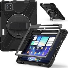 Nacario Constrain - Pad 6 Tank Kılıf Omuz Askılı 360 Dönen Standlı Zırh Kapak