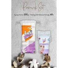 Nacario Lux Peeling Etkili Makyaj Pamuğu 40' Lı Zigzag Pamuk 200 gr