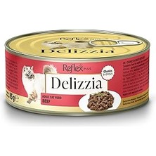 Nacario Delizzia Sos Içinde Parça Etli Dana Etli Yetişkin 85 Gram