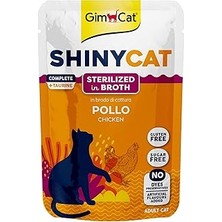Nacario Gimcat Shinycat Pouch Steril Kısır Tavuk Maması,70 Gram