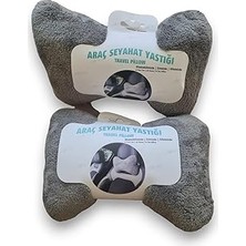 Nacario Kemi̇k Boyun Yastik 2'li̇ Gri̇