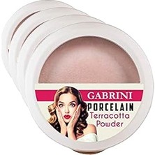 Nacario Gabrini Porcelain Terracotta Powder Pudra (No: 3) (4 Paketi)