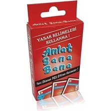 Nacario Anlat Sana Bana Kelime Oyunu Kırmızı Seri - Anlat Bakalım - Anlat Lütfen ALY-1013TICARET
