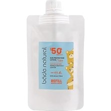 Nacario Bade Çocuk Güneş Koruyucu Losyon 50+ Spf Yüksek KORUMALI%100 Doğal Refill Paket 110 ml