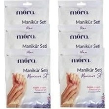 Nacario Mora Susuz Manikür Seti 10 6 Adet