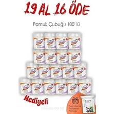 Nacario 19 Al 16 Öde 100'LÜ Lux Pamuk Çubuğu Rosie