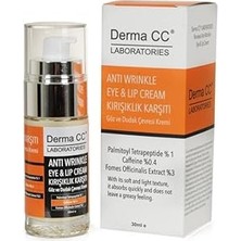 Nacario Derma cc Laboratories Kırışık Karşıtı Göz Dudak Çevresi Kremi 30 ml
