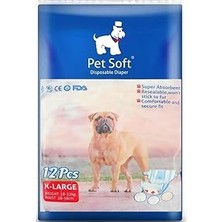 Nacario Ti̇neke Petsoft Tuvalet Bez Tuvalet Bez Çiş Bezi X-Large 12 Adet
