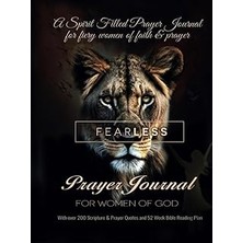 Nacario Fearless Prayer Journal For Women Of God