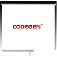 Nacario Codegen Ax-20 200X200CM Siyah Fonlu Storlu Kilitleme Mekanizmalı Projeksiyon Perdesi, Beyaz