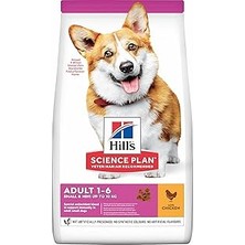 Nacario Hill's Science Plan +7 Yaşlı Küçük Mini Irk Tavuklu 3 kg