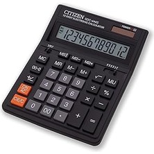 Nacario SDC-444S Büyük Hesap Makinesi, Siyah