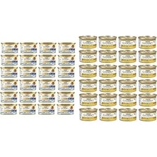 Nacario Gourmet Gold Kıyılmış Ton Balıklı Yaş Maması, Yetişkin Kediler (24 x 85 Gr) Gourmet Gold Kı