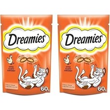 Nacario Dreamies Ödül Maması, Tavuklu, 60 G 2li Paket